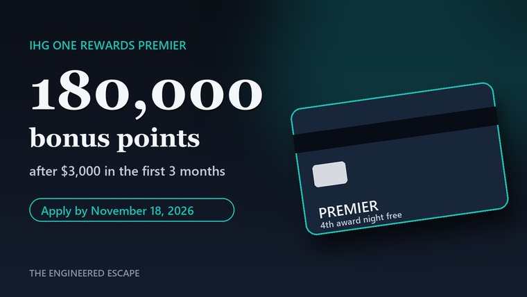 IHG One Rewards Premier Card: Is the 180,000-Point Offer Worth It?